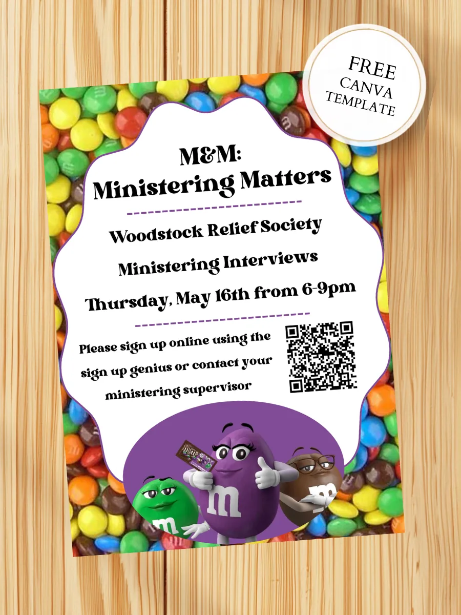 M&M Ministering Matters interview flyer preview